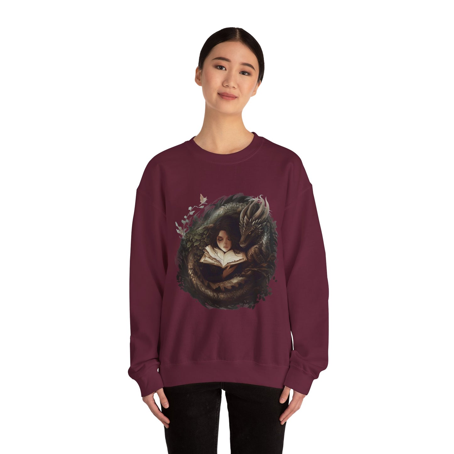 Creature Comforts Fantasy Dragon Crewneck Sweatshirt