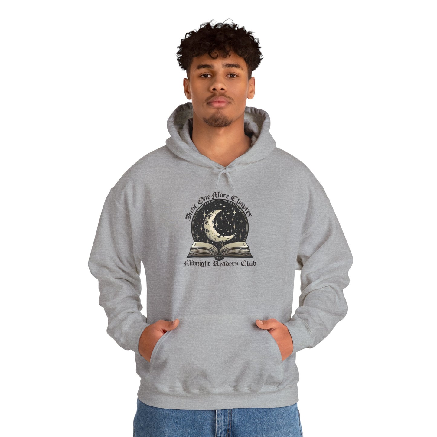 Just One More Chapter - Midnight Readers Club Hoodie for Book Lovers