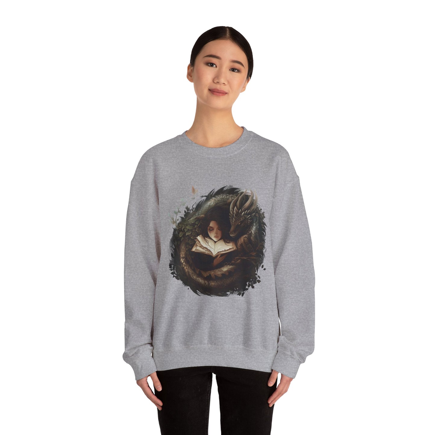 Creature Comforts Fantasy Dragon Crewneck Sweatshirt