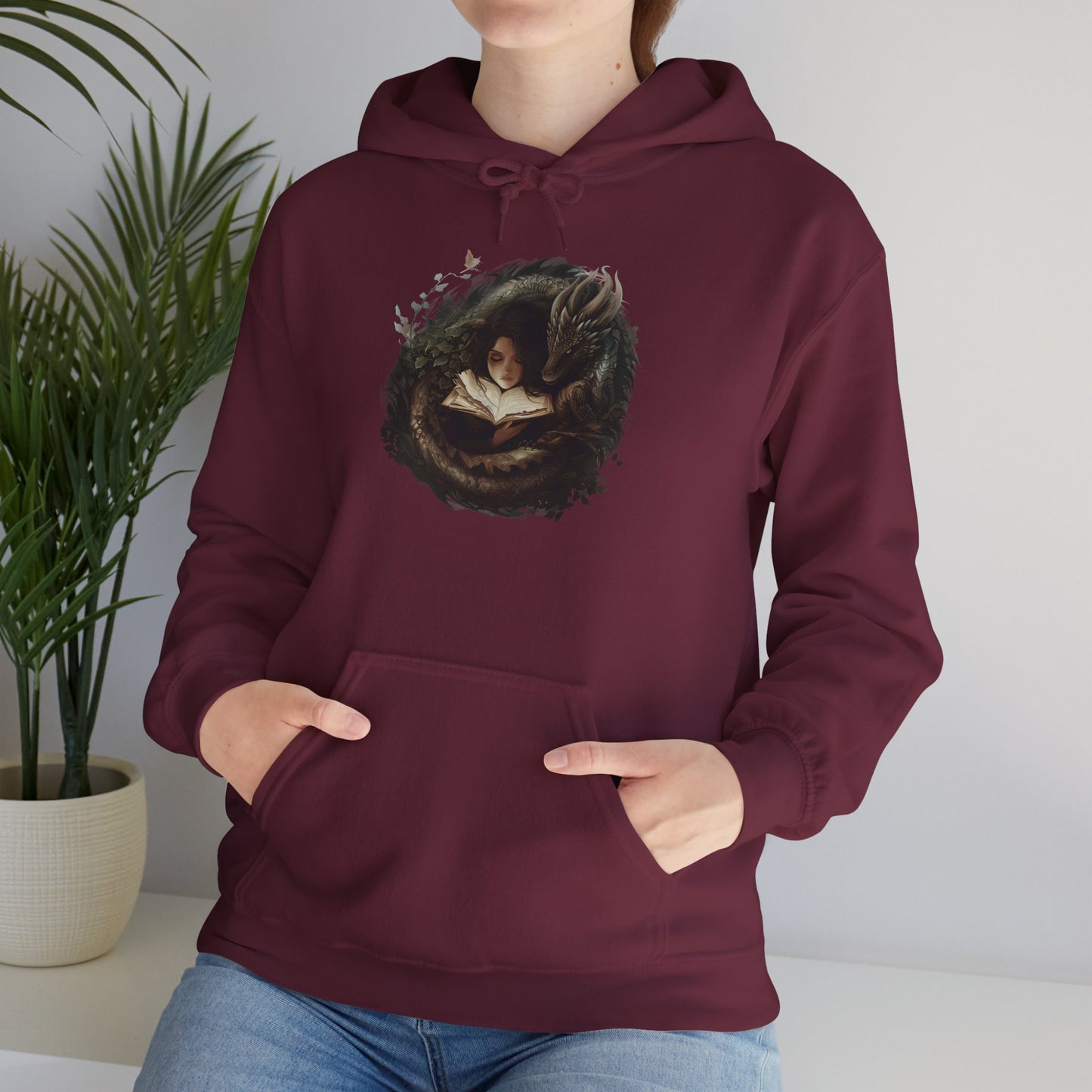 Creature Comforts Fantasy Dragon Hooded Sweatshirt