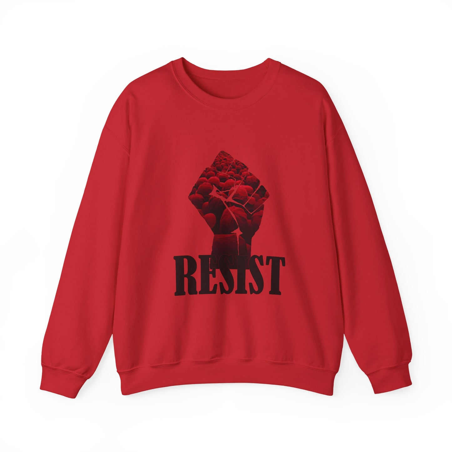 Resist the Red Hats Heavy Blend™ Crewneck Sweatshirt
