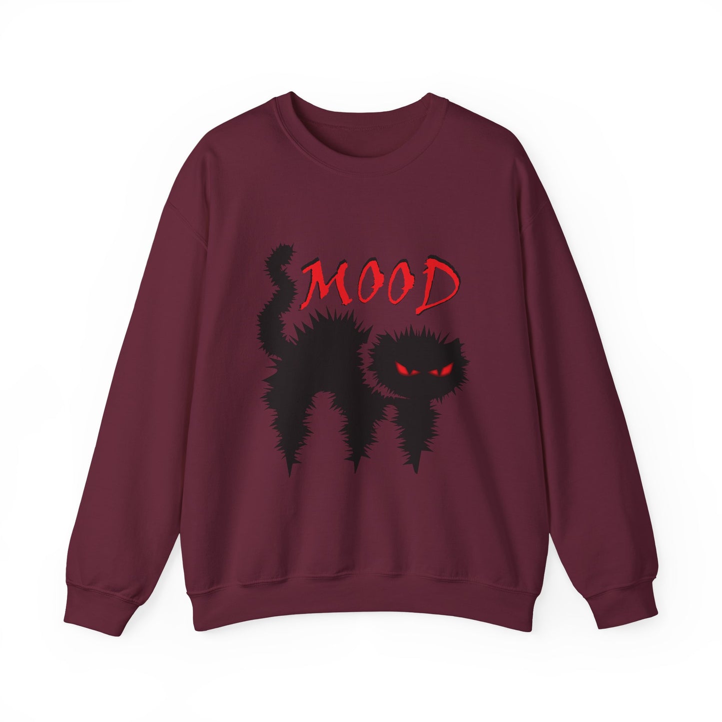 Mood Cat Unisex Crewneck Sweatshirt