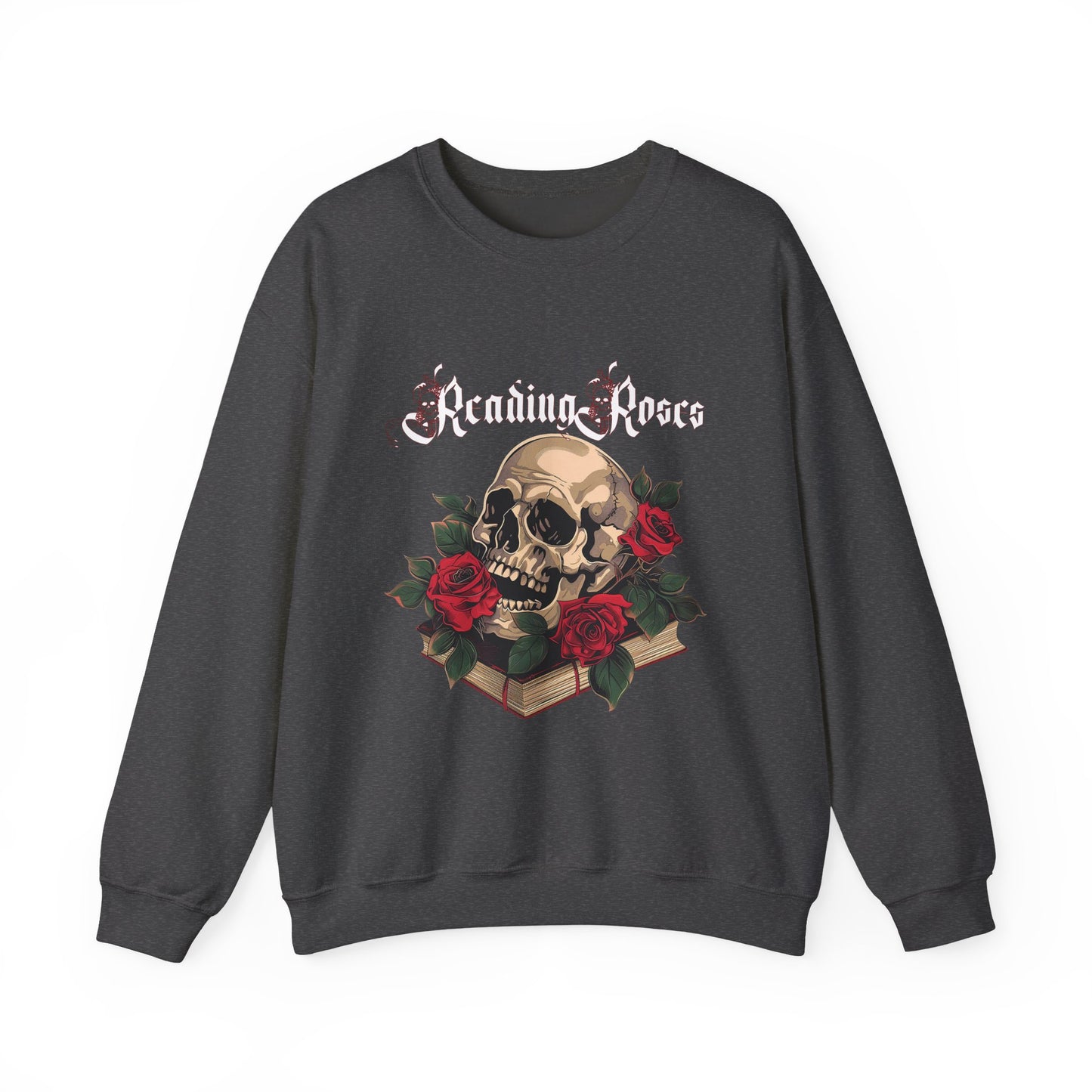 Reading Roses Crewneck Sweatshirt WtLtr