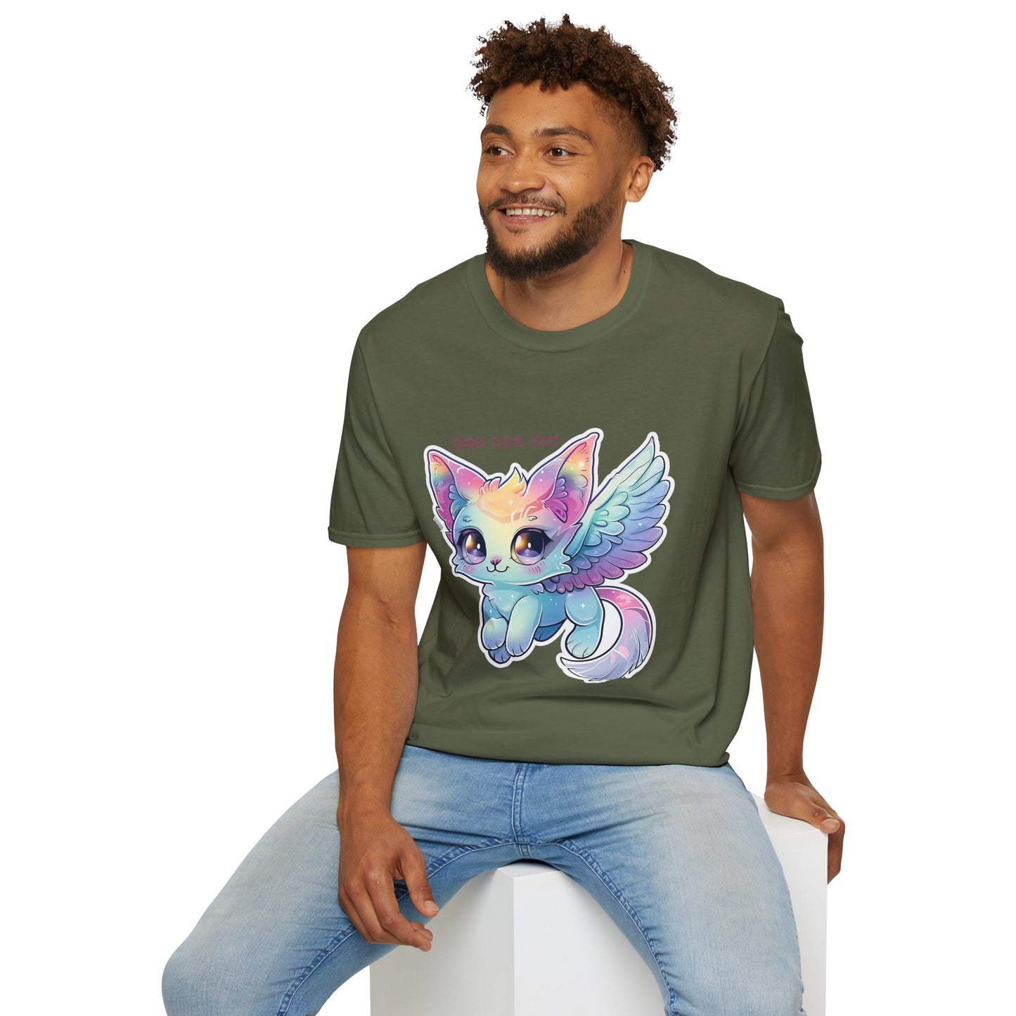 PBS NPR FDT Cute Fantasy Cat T-Shirt