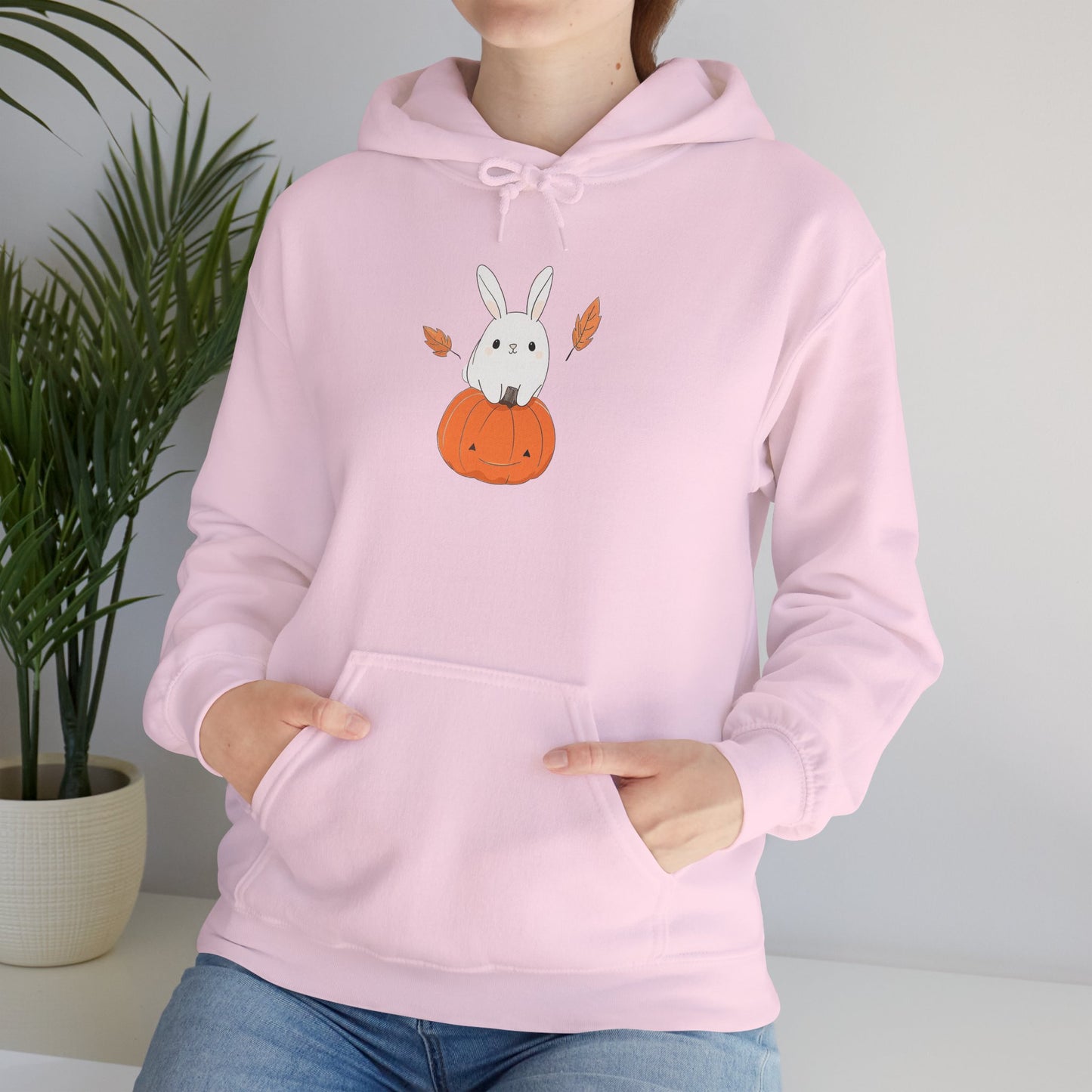 Cute Bunny Pumpkin Hoodie