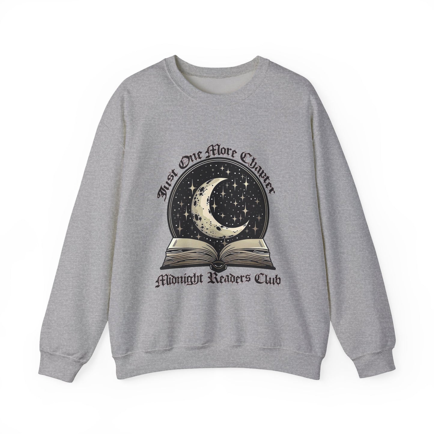 Just One More Chapter - Midnight Readers Club Sweatshirt for Book Lovers