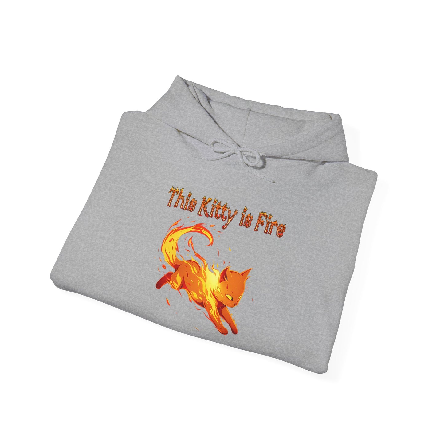 This Kitty is Fire Unisex Hoodie