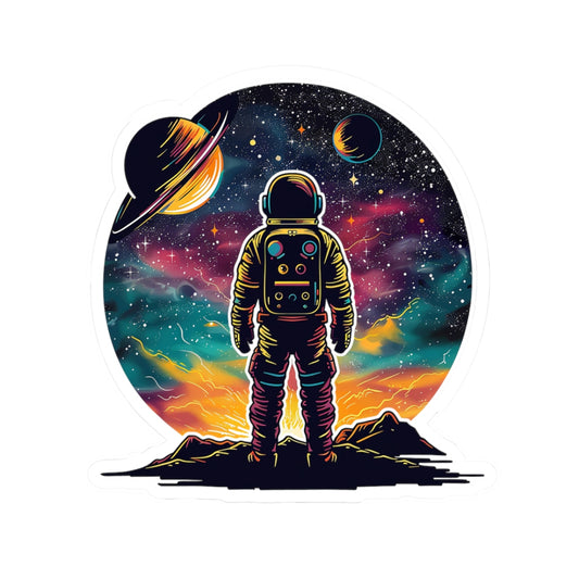 Gazing at Eternity Kiss-Cut Sticker