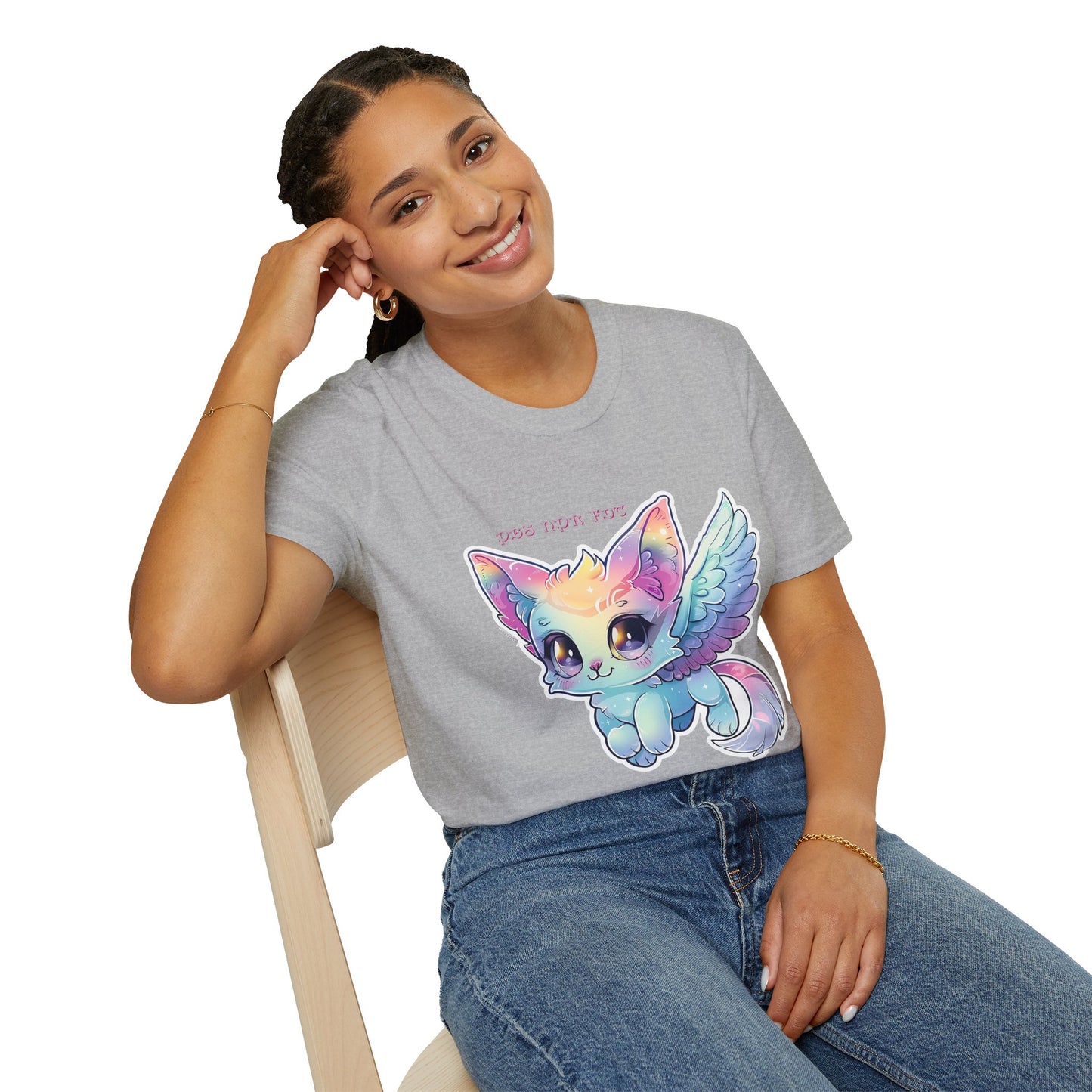 PBS NPR FDT Cute Fantasy Cat T-Shirt