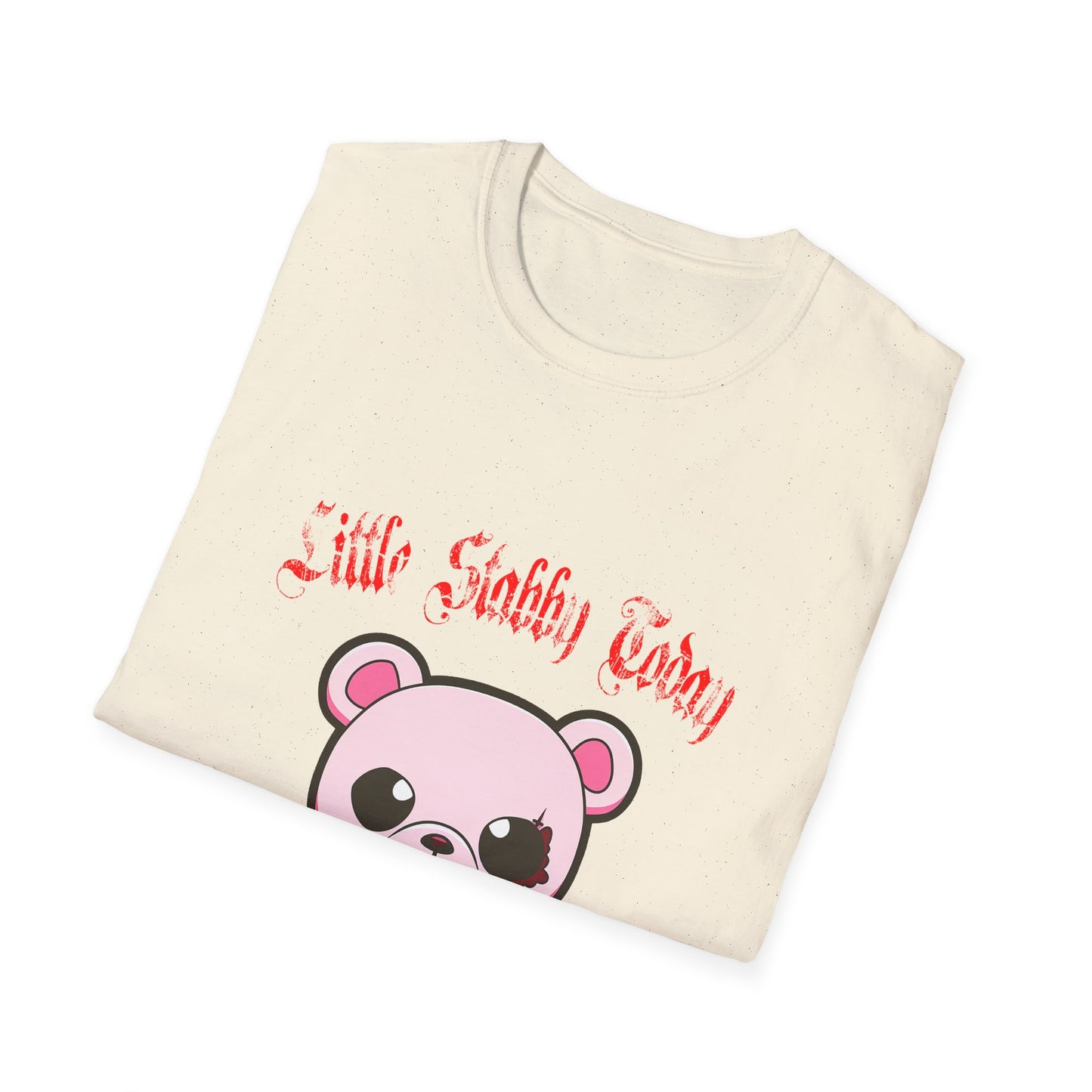 Little Stabby Today Cute Bear Graphic T-Shirt