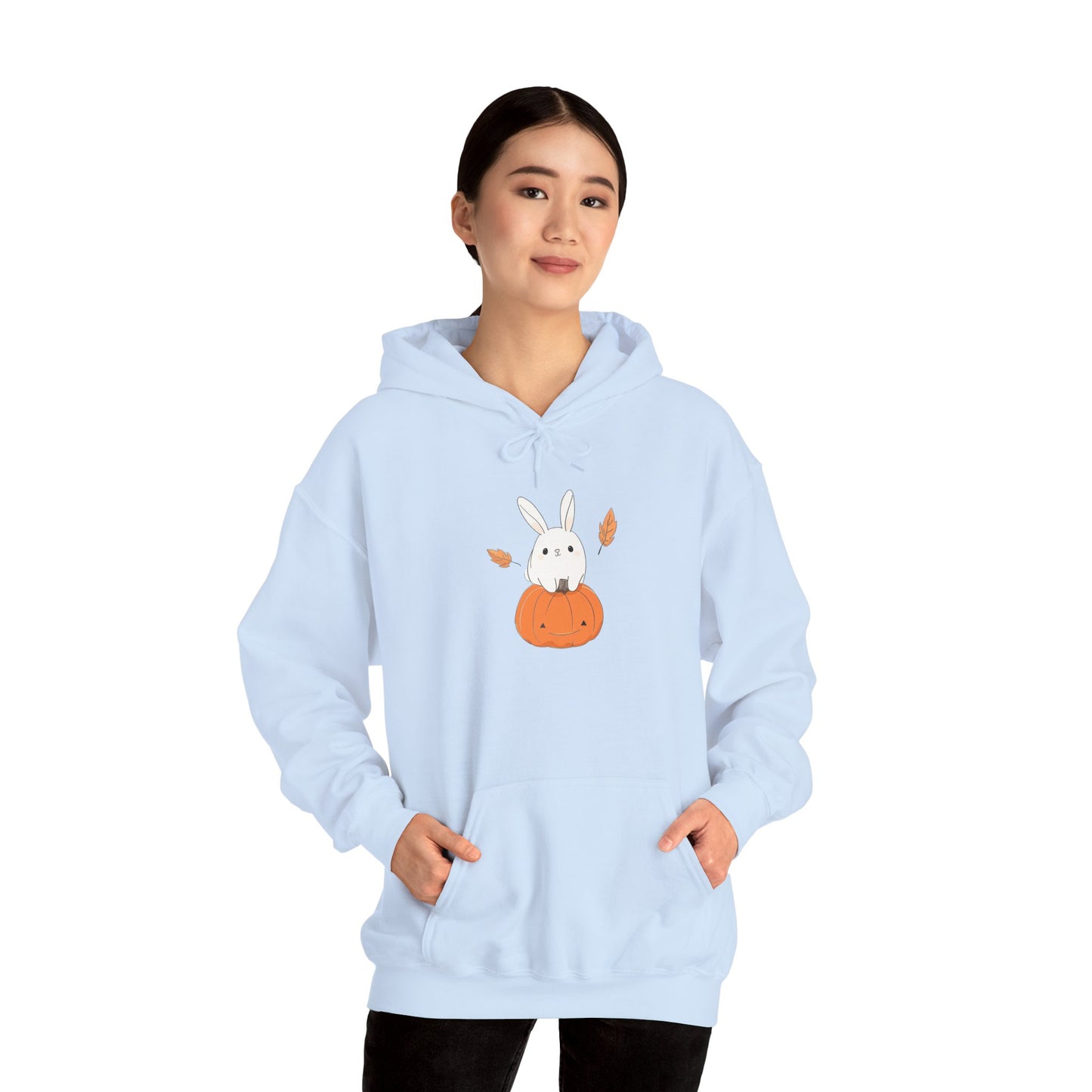 Cute Bunny Pumpkin Hoodie