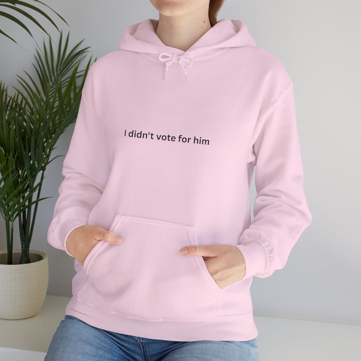 I Didn't Vote for Him Unisex Heavy Blend™ Hooded Sweatshirt