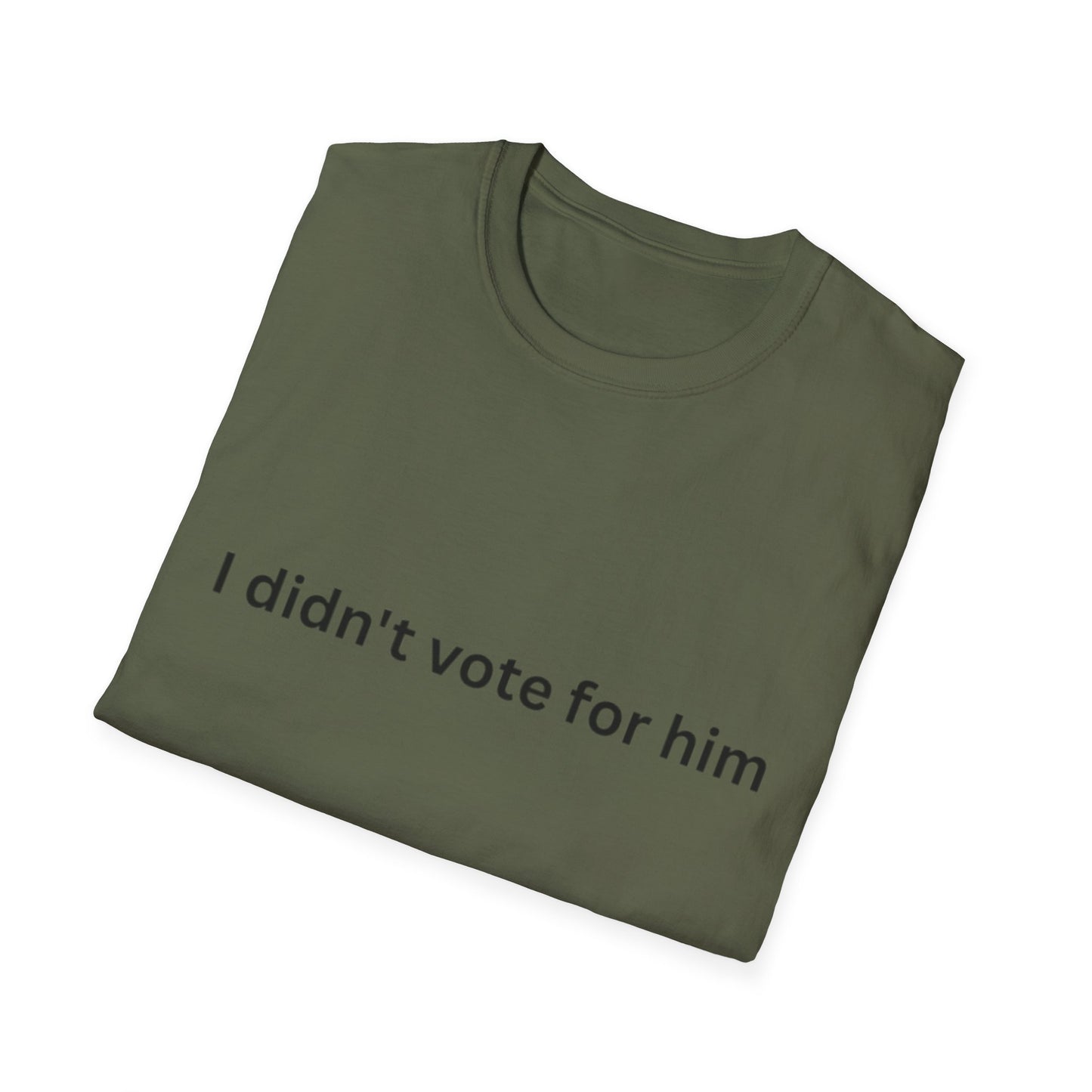 I didn't vote for him T-Shirt (f)