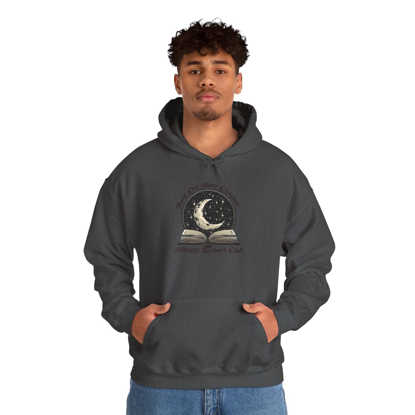 Just One More Chapter - Midnight Readers Club Hoodie for Book Lovers
