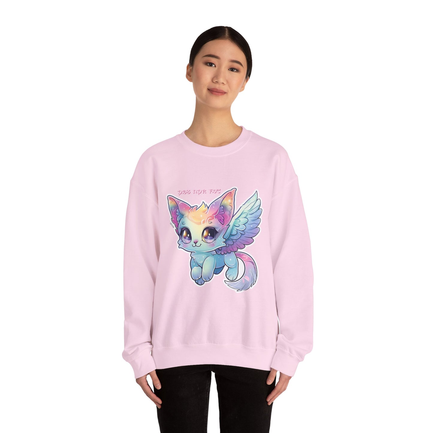 PBS NPR FDT Fantasy Cat Crewneck Sweatshirt