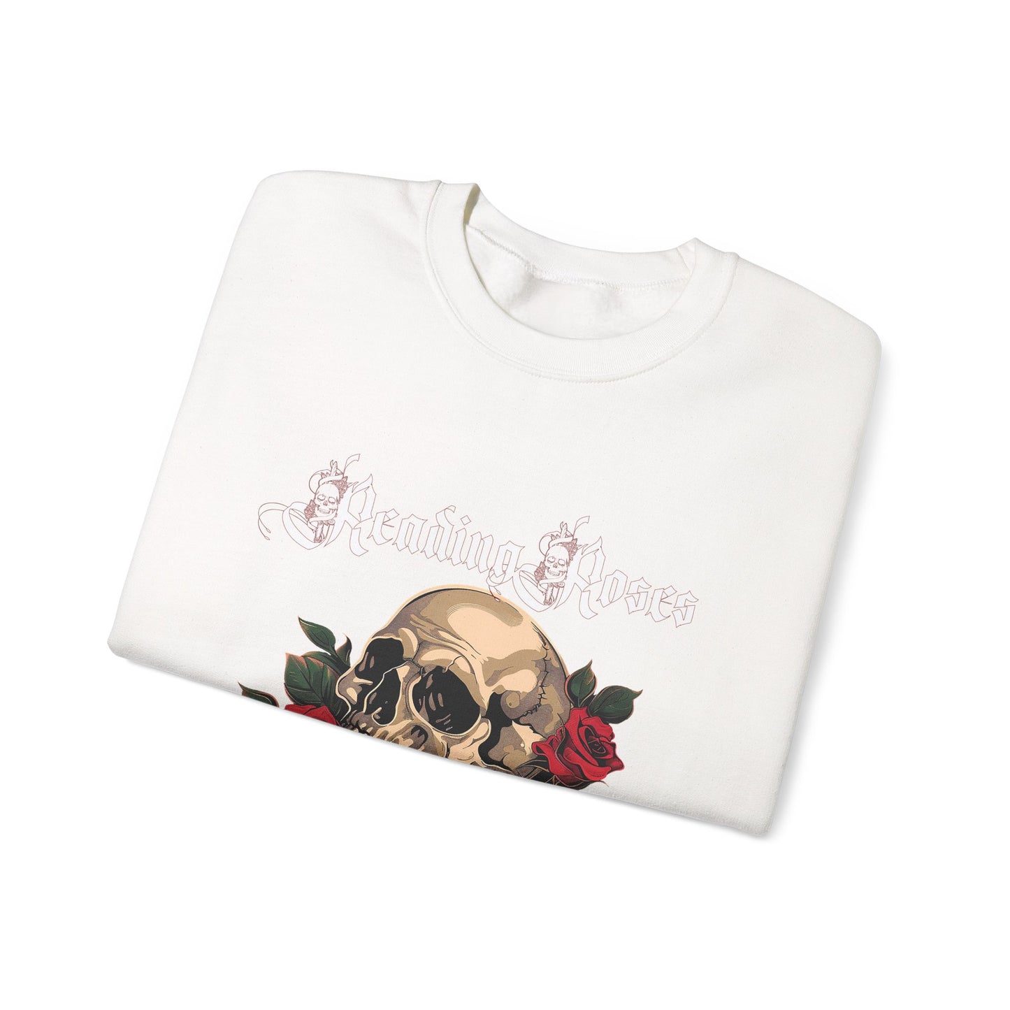 Reading Roses Crewneck Sweatshirt WtLtr