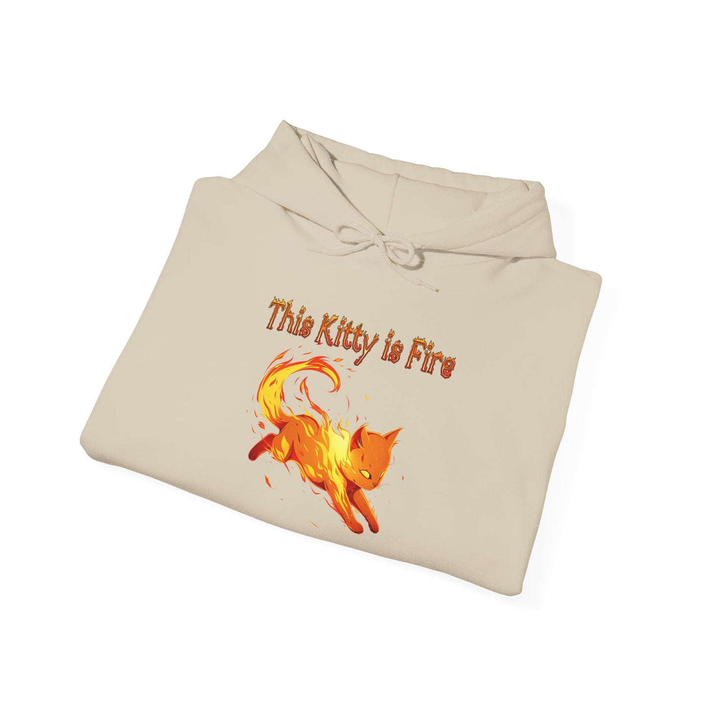 This Kitty is Fire Unisex Hoodie