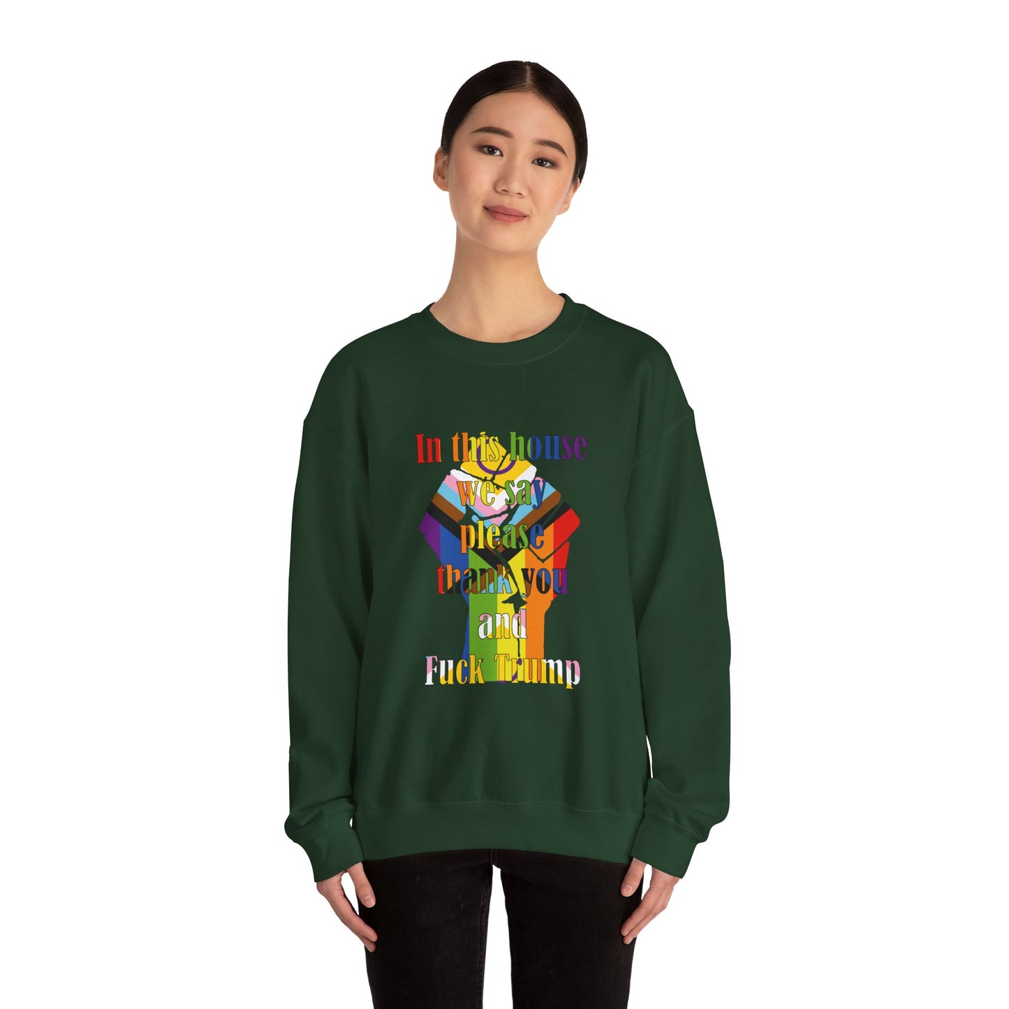 In This House Crewneck Sweatshirt