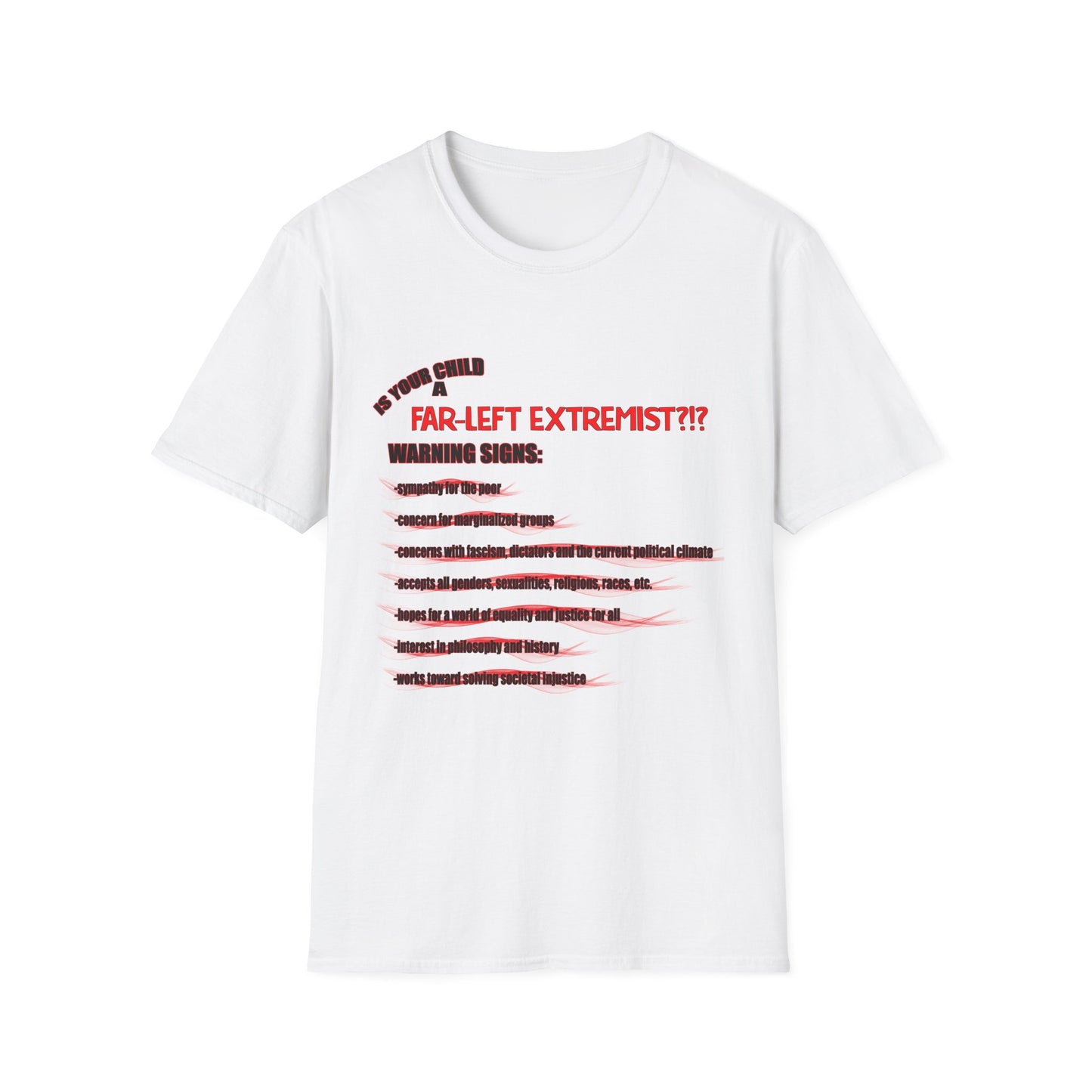Far-Left Extremist Youth T-Shirt