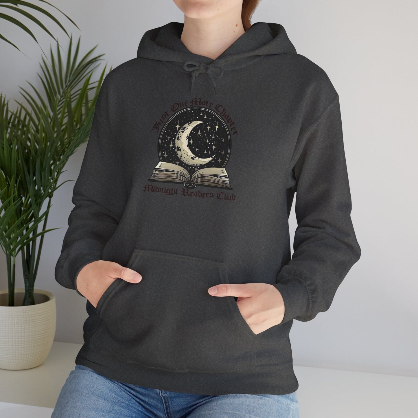 Just One More Chapter - Midnight Readers Club Hoodie for Book Lovers