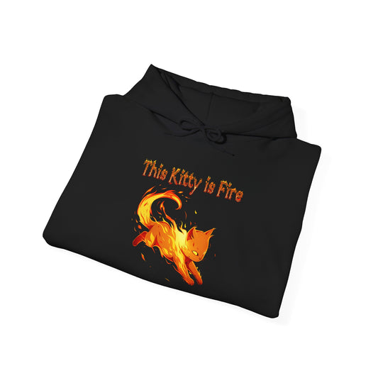This Kitty is Fire Unisex Hoodie