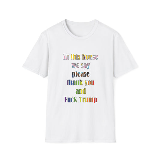 Text House Rules T-Shirt