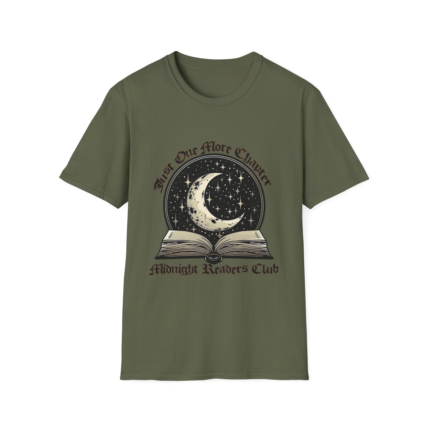 Just One More Chapter - Midnight Readers Club T-Shirt