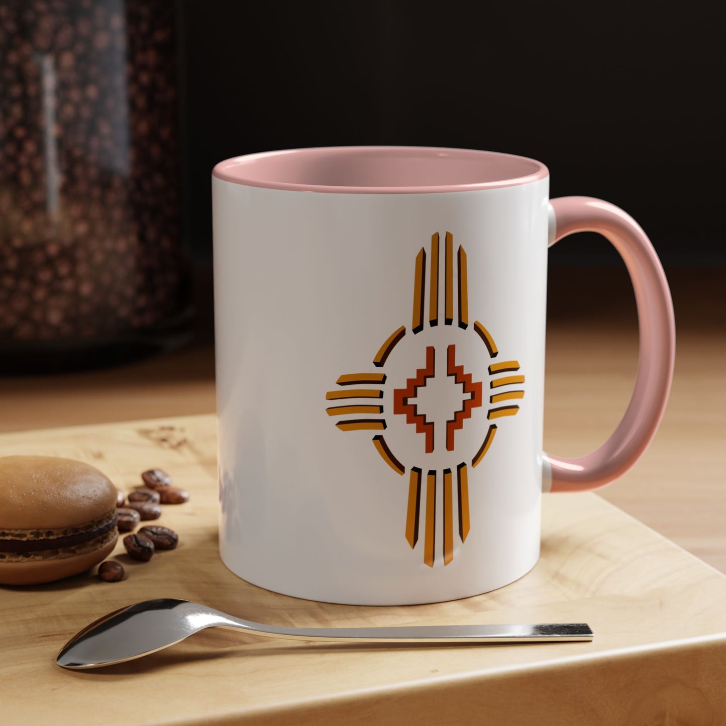 Southwest Zia-Inspired Accent Coffee Mug - 11oz
