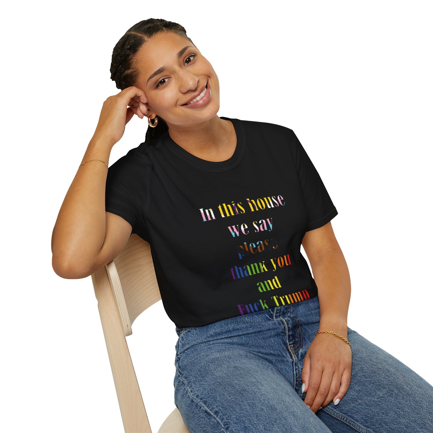 Text House Rules T-Shirt