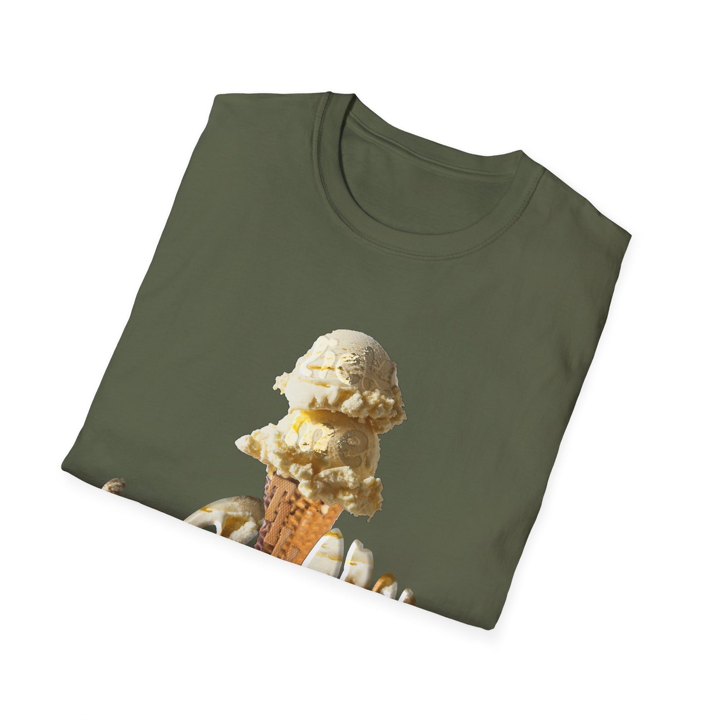 Lick Me Till Ice Cream Lover Unisex Softstyle T-Shirt