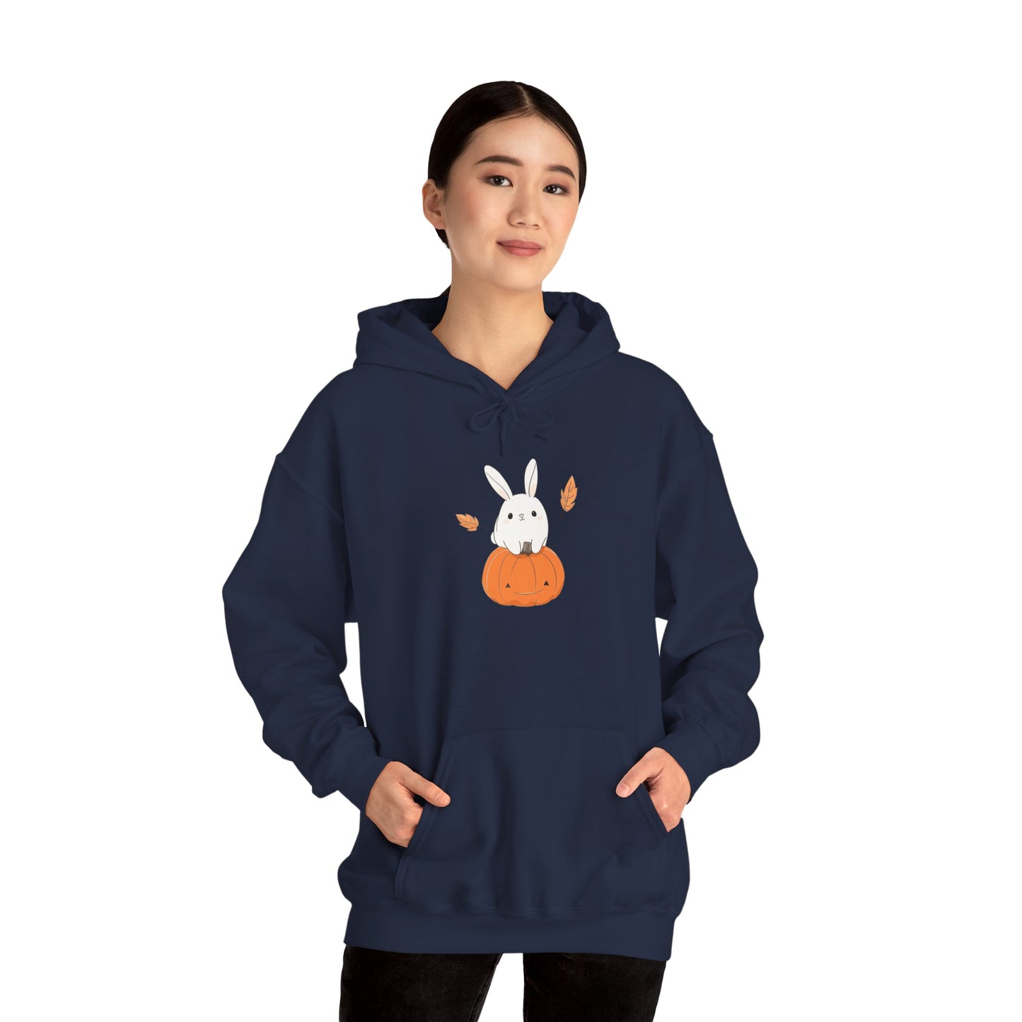 Cute Bunny Pumpkin Hoodie