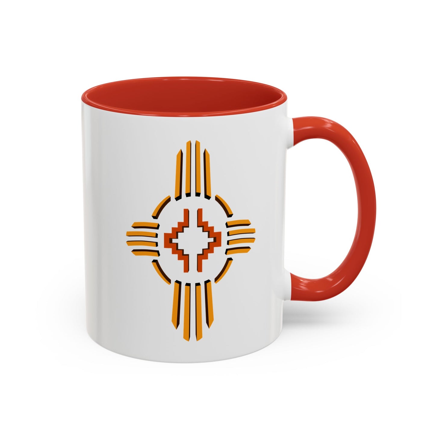 Southwest Zia-Inspired Accent Coffee Mug - 11oz