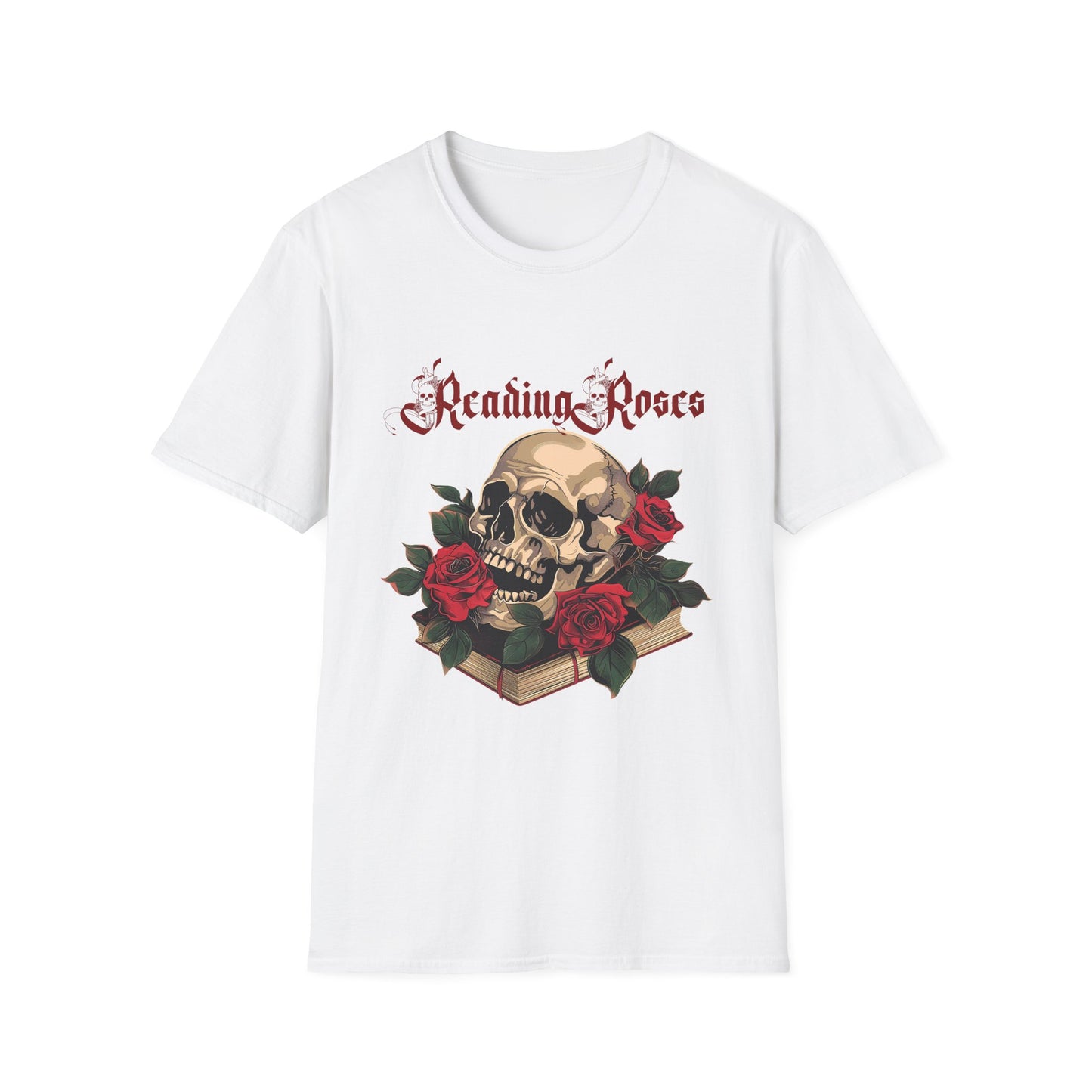 Reading Roses T-Shirt for Book Club alt