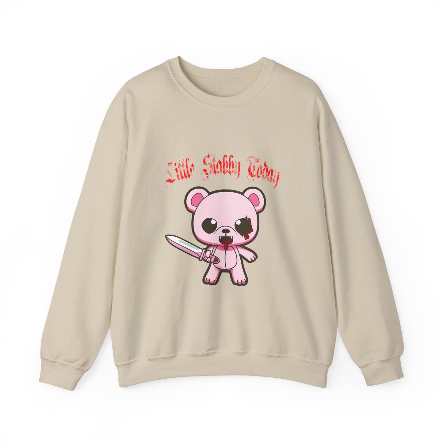 Little Stabby Today Bear Sweatshirt