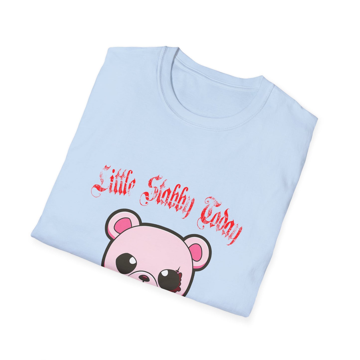 Little Stabby Today Cute Bear Graphic T-Shirt