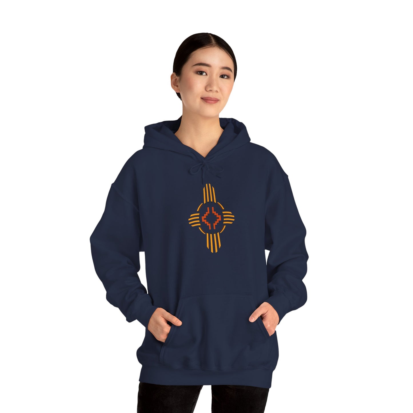 New Mexico Zia Symbol Unisex Hoodie