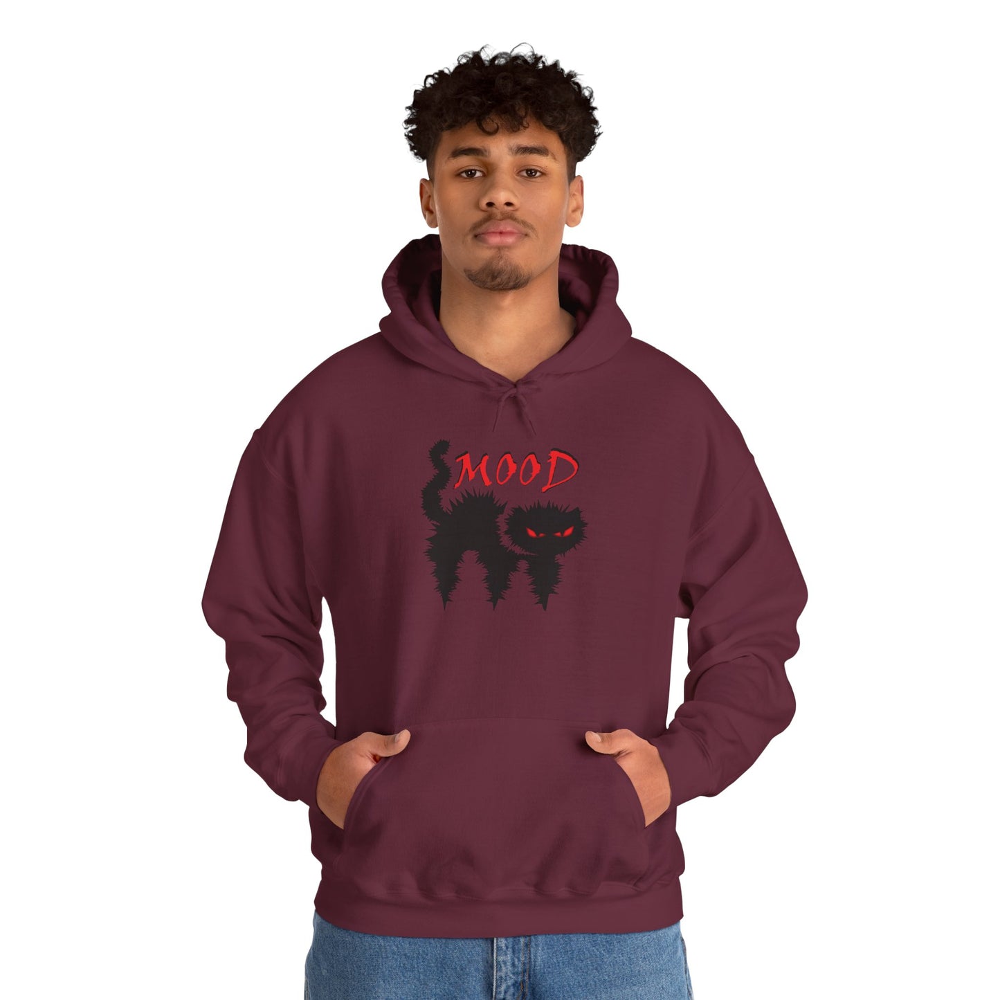 Mood Cat Unisex Heavy Blend Hoodie
