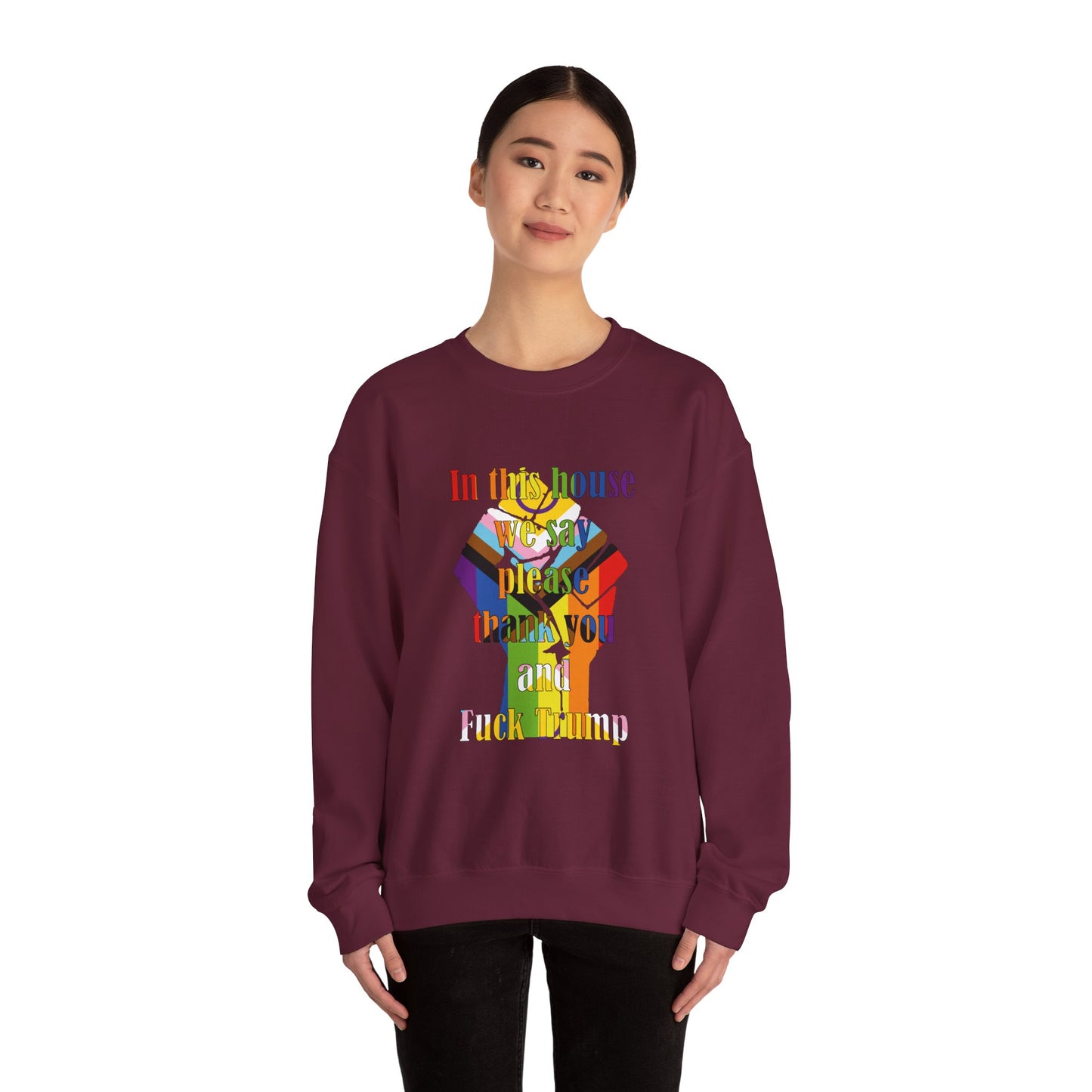In This House Crewneck Sweatshirt