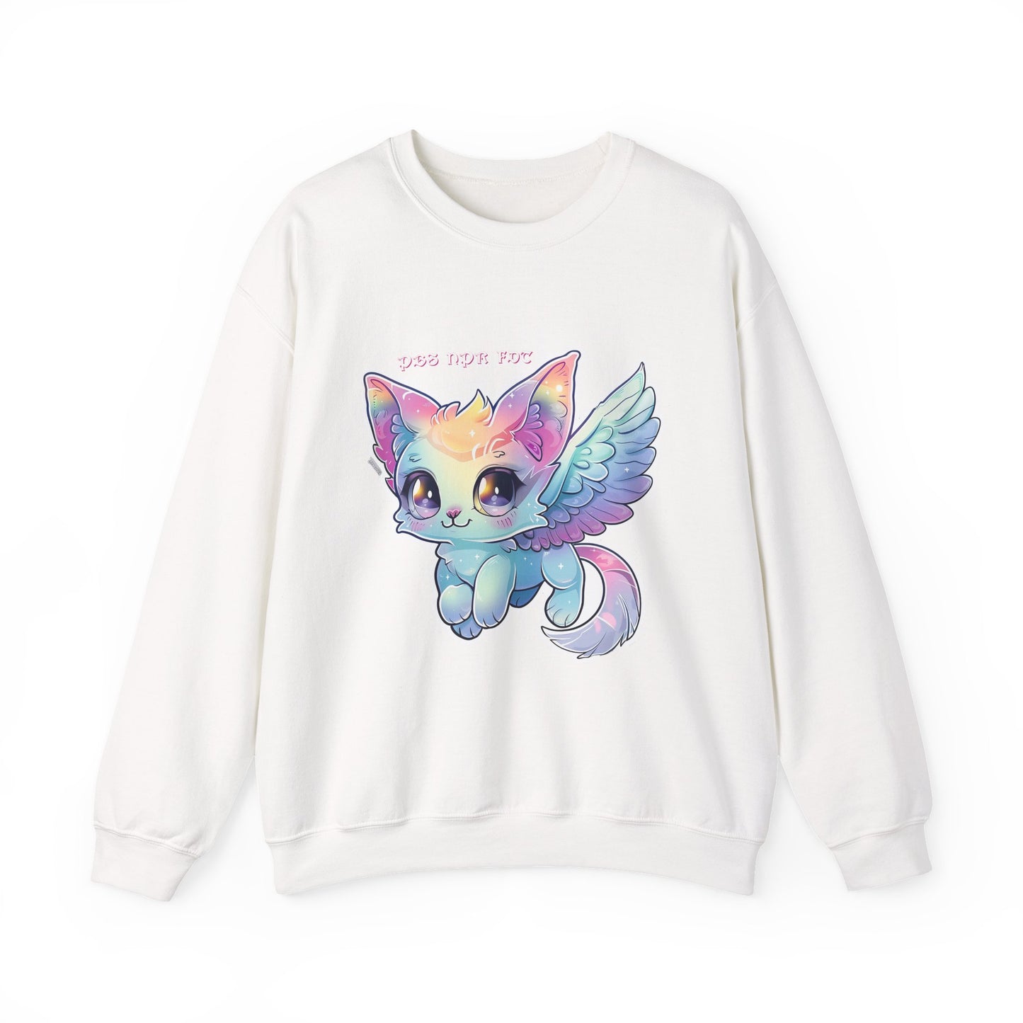 PBS NPR FDT Fantasy Cat Crewneck Sweatshirt