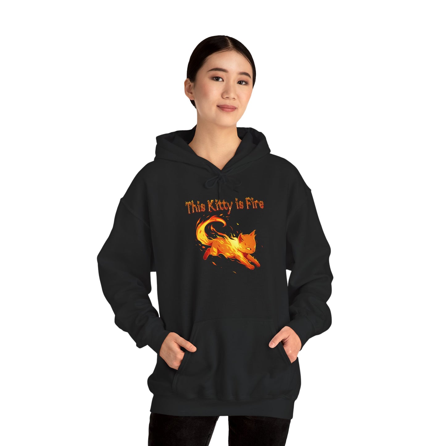 This Kitty is Fire Unisex Hoodie