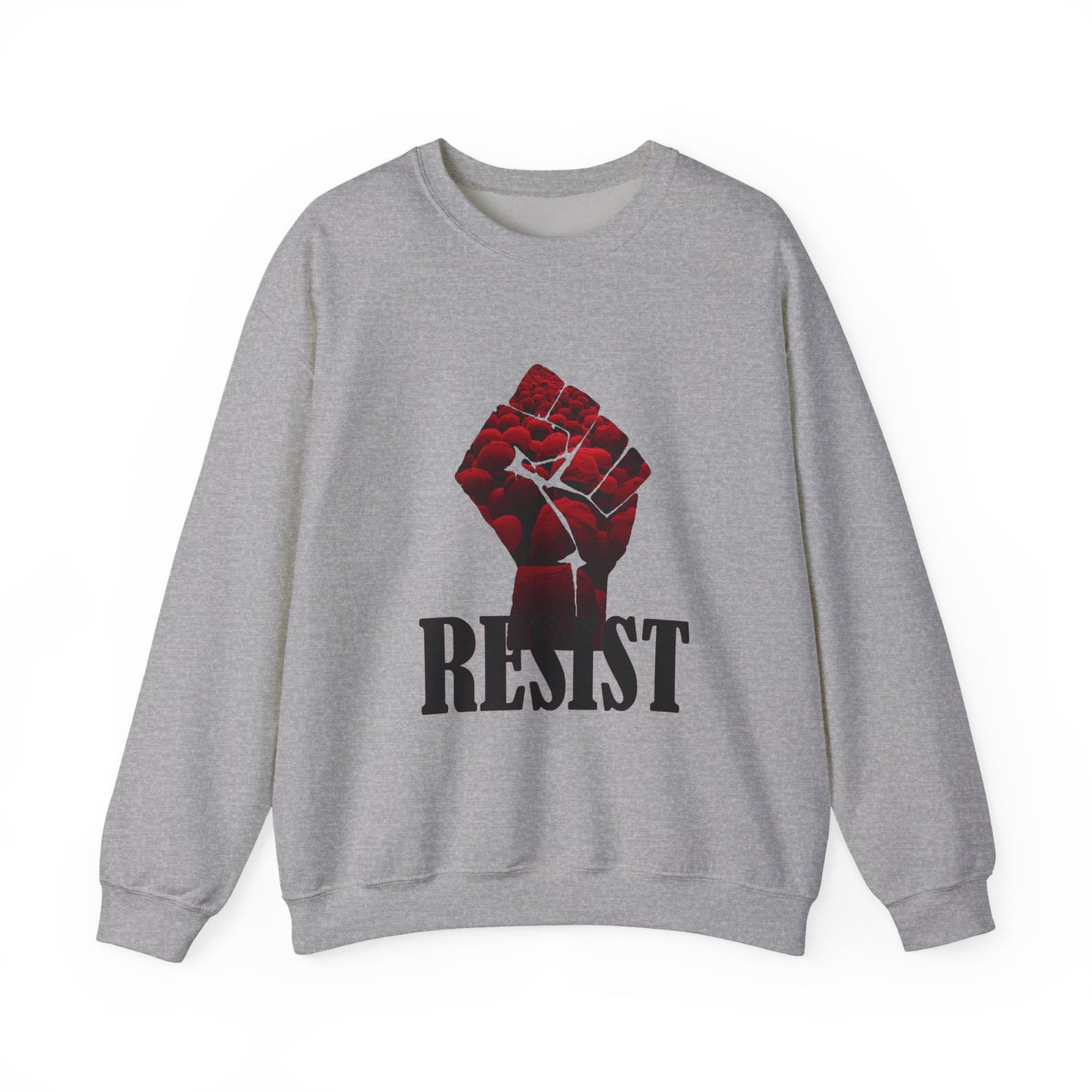 Resist the Red Hats Heavy Blend™ Crewneck Sweatshirt
