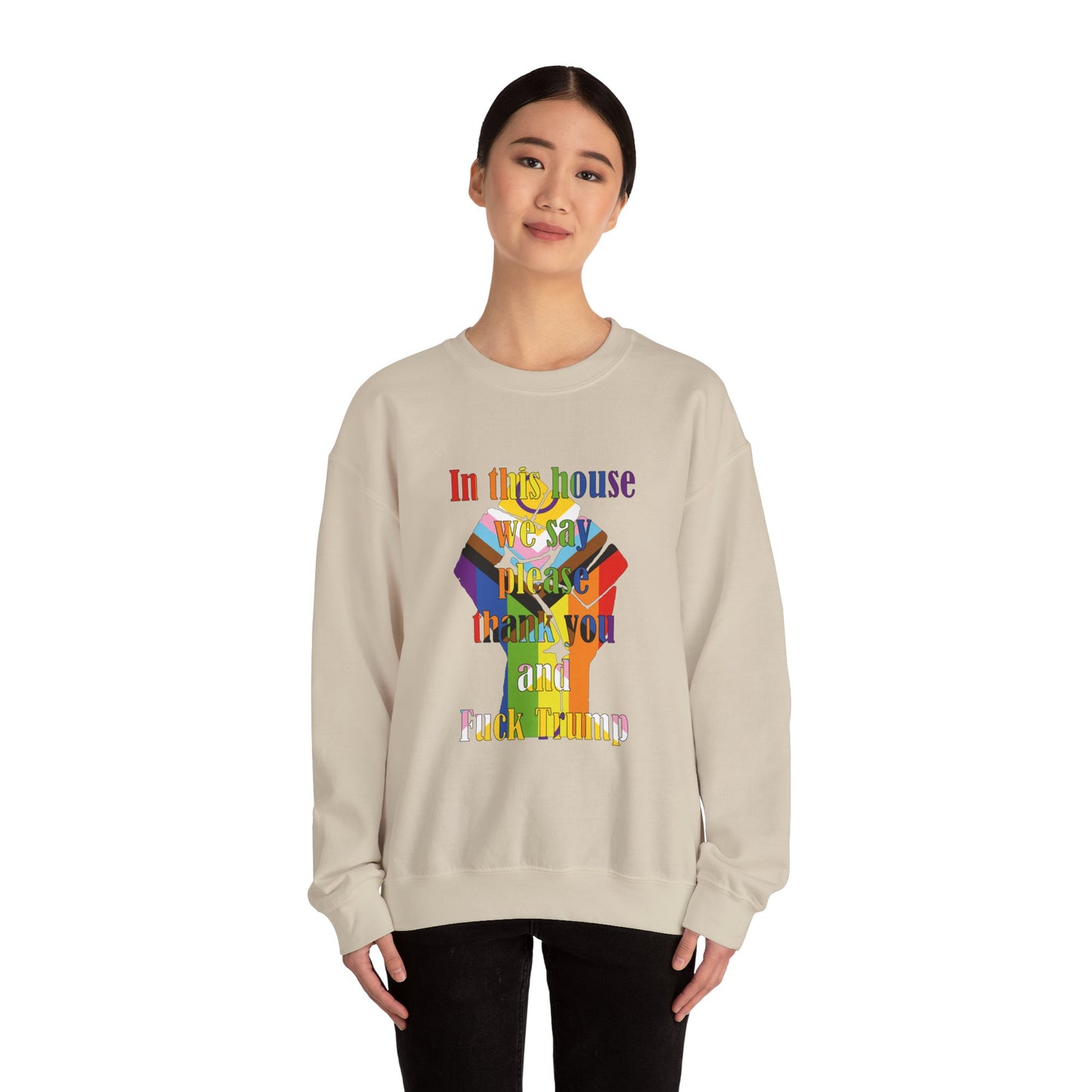 In This House Crewneck Sweatshirt