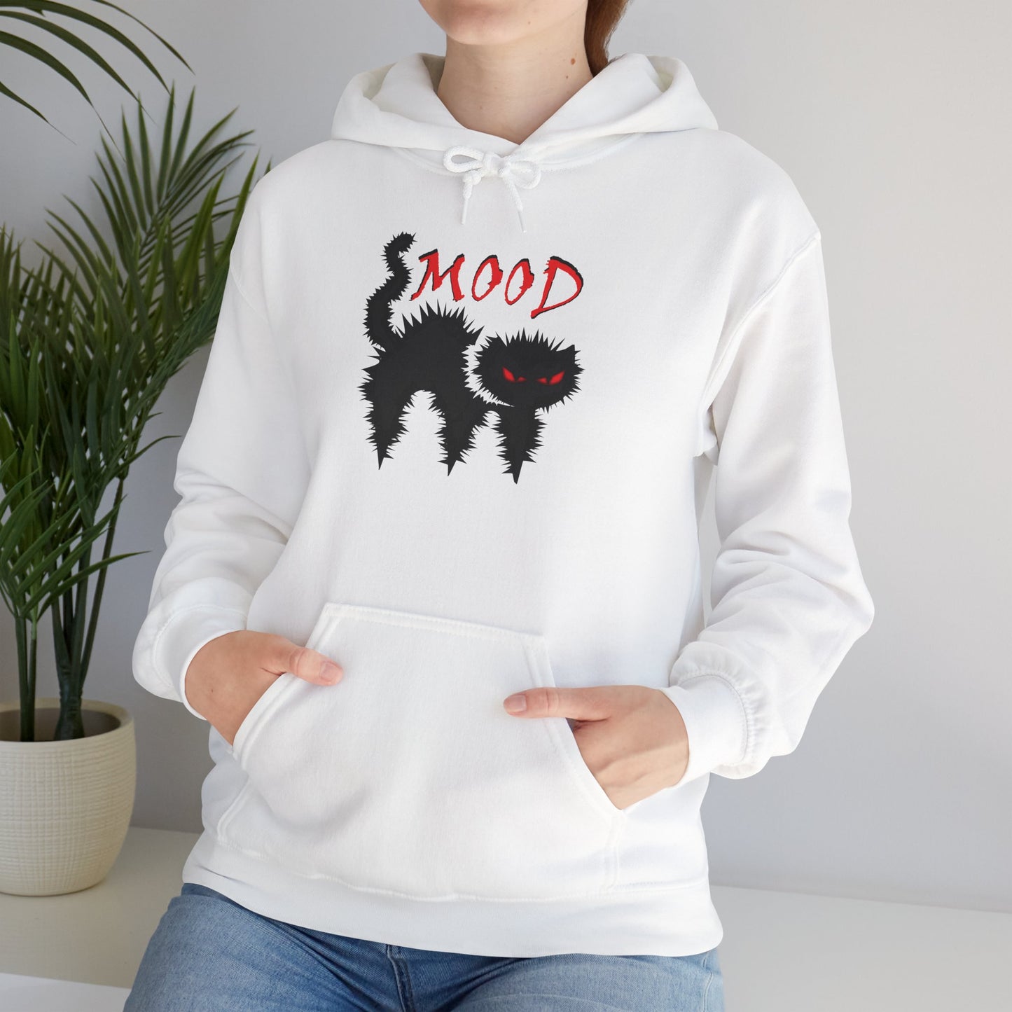 Mood Cat Unisex Heavy Blend Hoodie