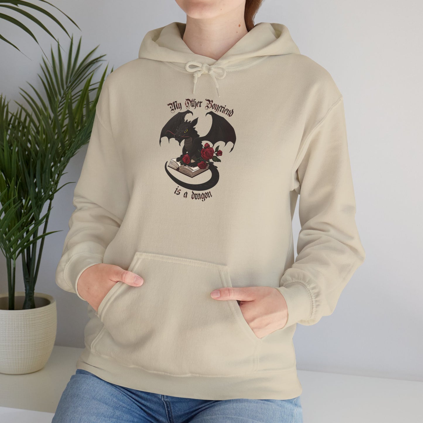 My Other Boyfriend is a Dragon Graphic Hoodie