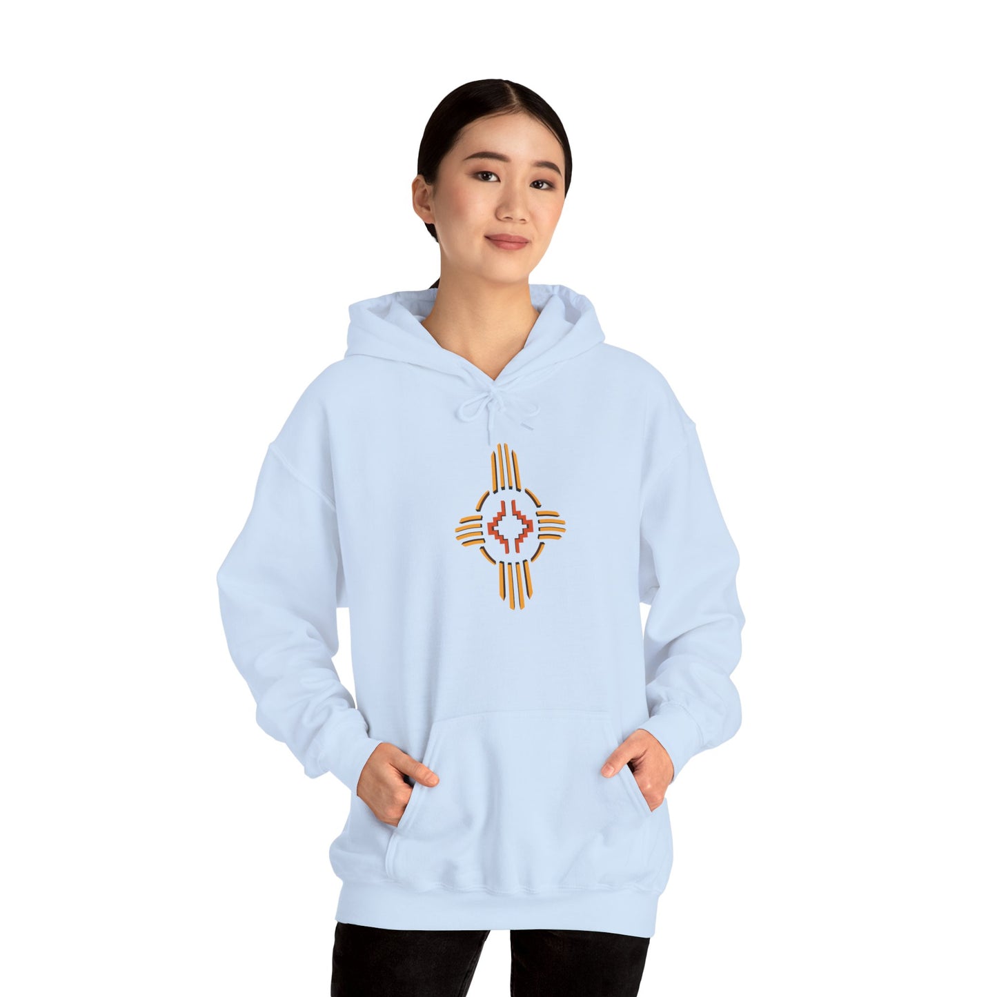 New Mexico Zia Symbol Unisex Hoodie