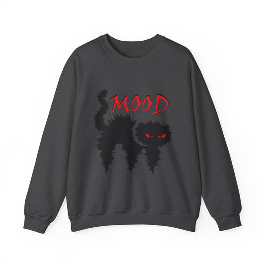 Mood Cat Unisex Crewneck Sweatshirt