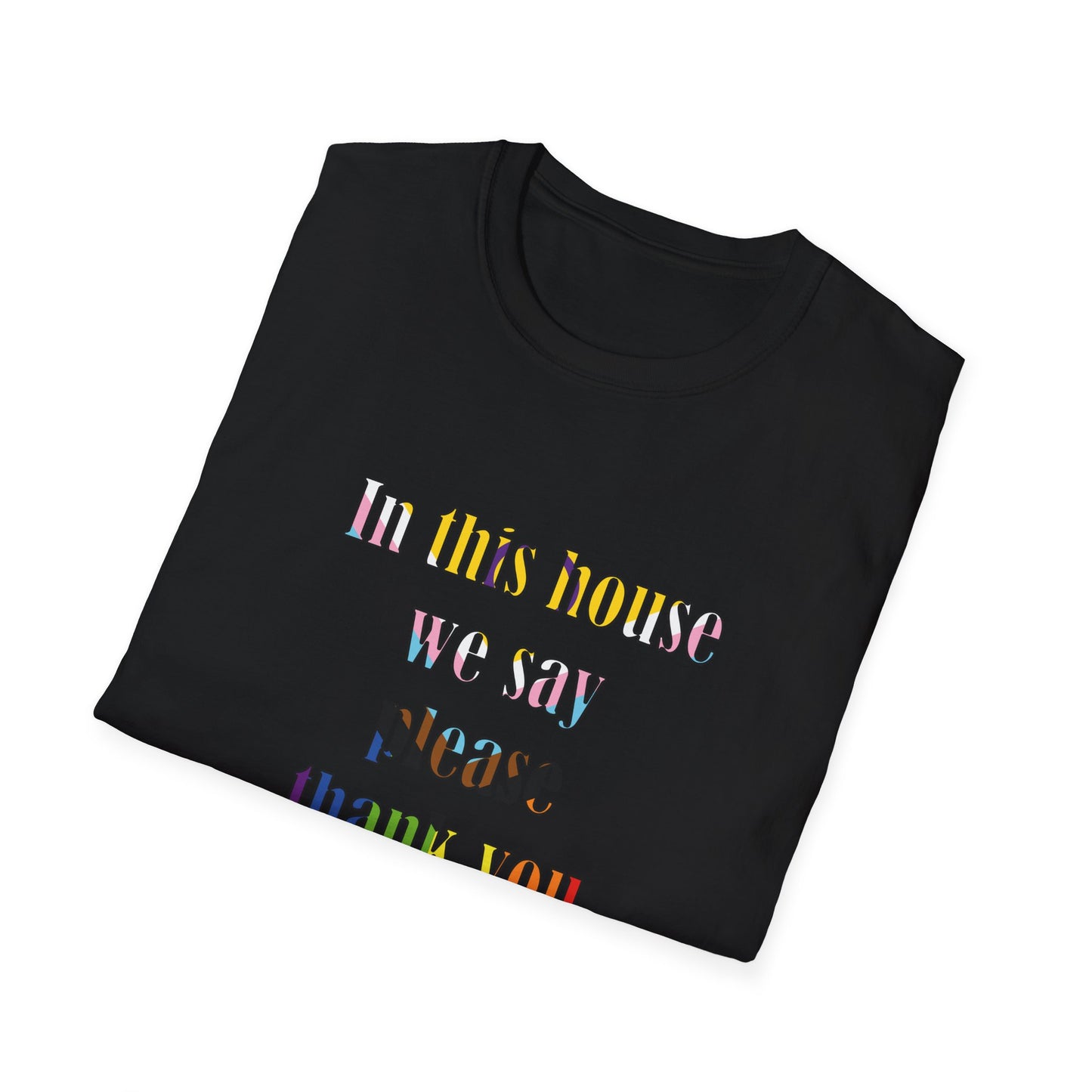 Text House Rules T-Shirt