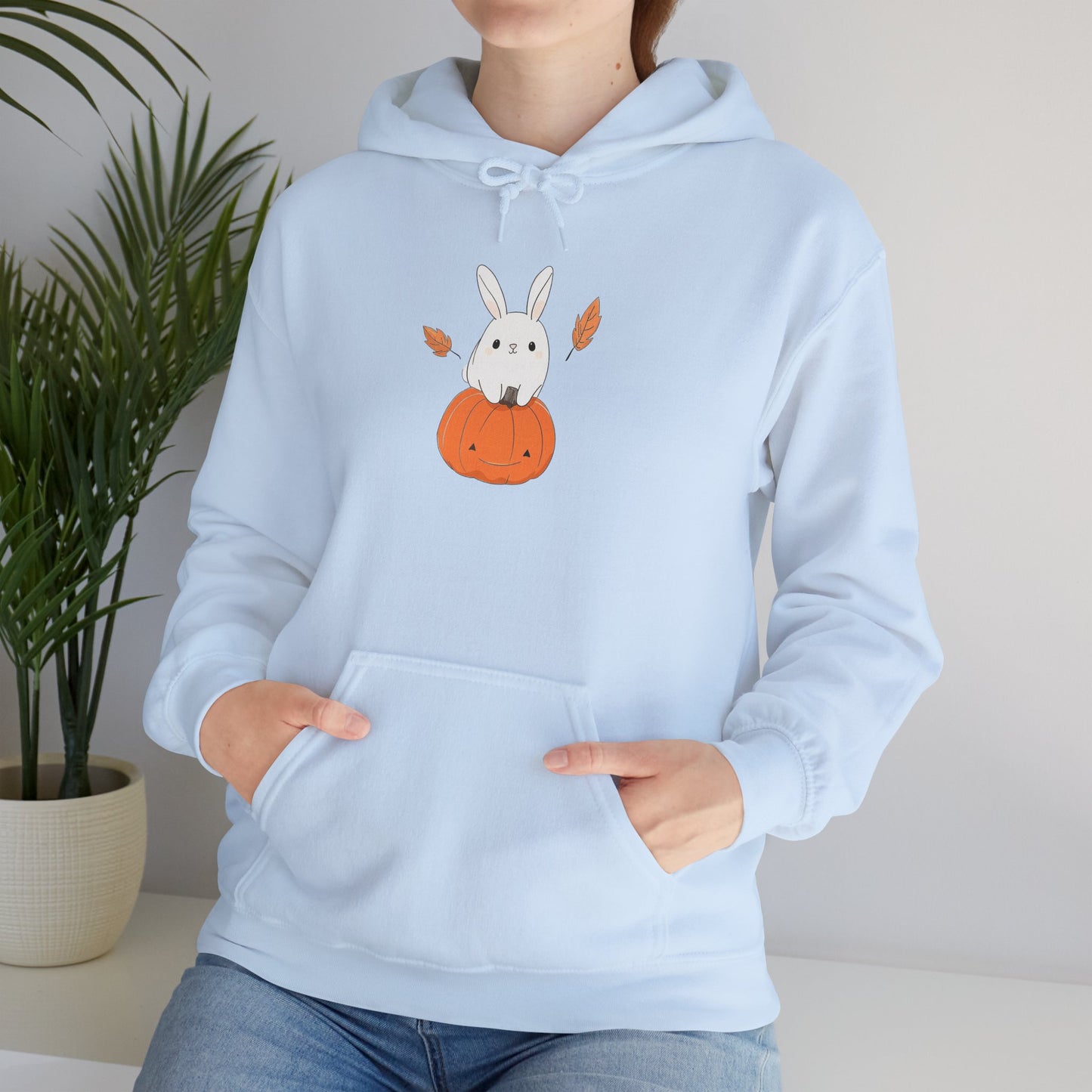 Cute Bunny Pumpkin Hoodie