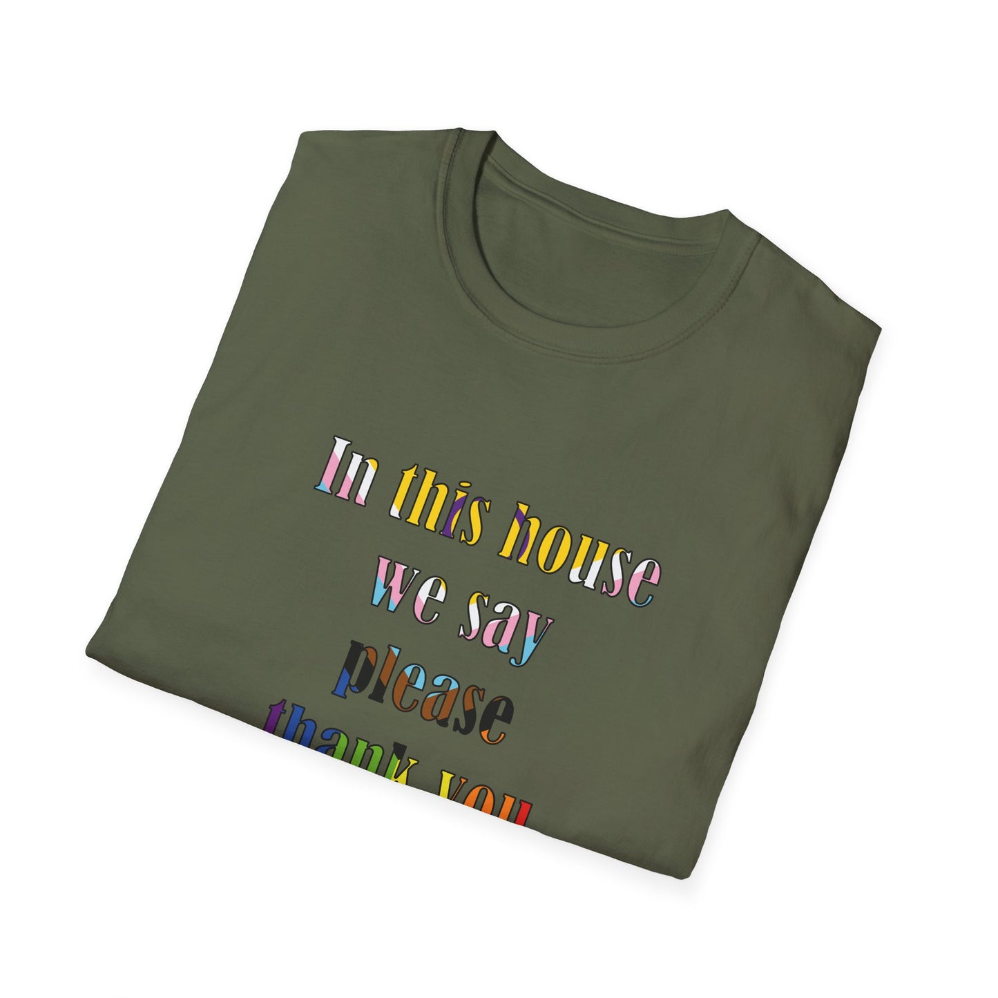Text House Rules T-Shirt