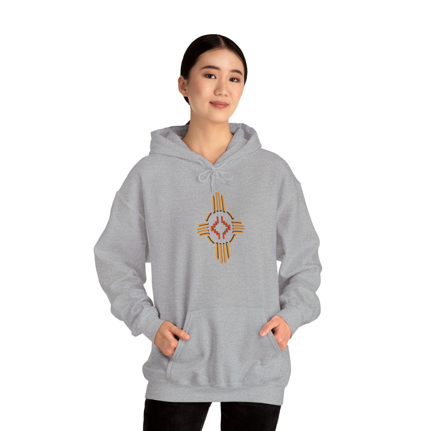 New Mexico Zia Symbol Unisex Hoodie